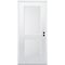 Codel Doors 32" x 80" Primed White Shaker Exterior Fiberglass Door 2868LHISPSF2PSHK491615M - alternate 1
